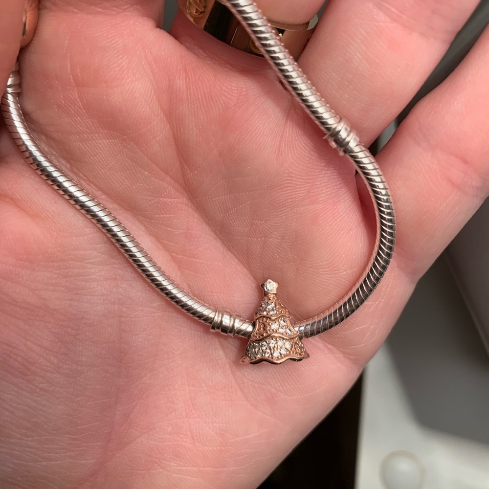 Pandora Christmas Tree Rose Gold Collection